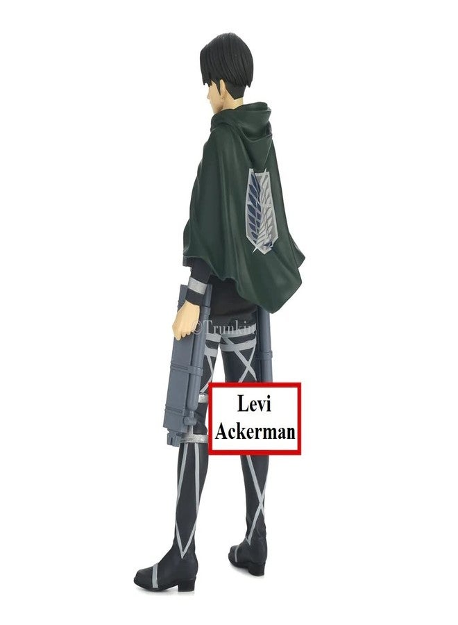 Trunkin | AOT Levi Ackerman Action Figure | The Final Season Levi Survey Corps Weeb Manga Collectible | PVC Anime Figurine - Image 5